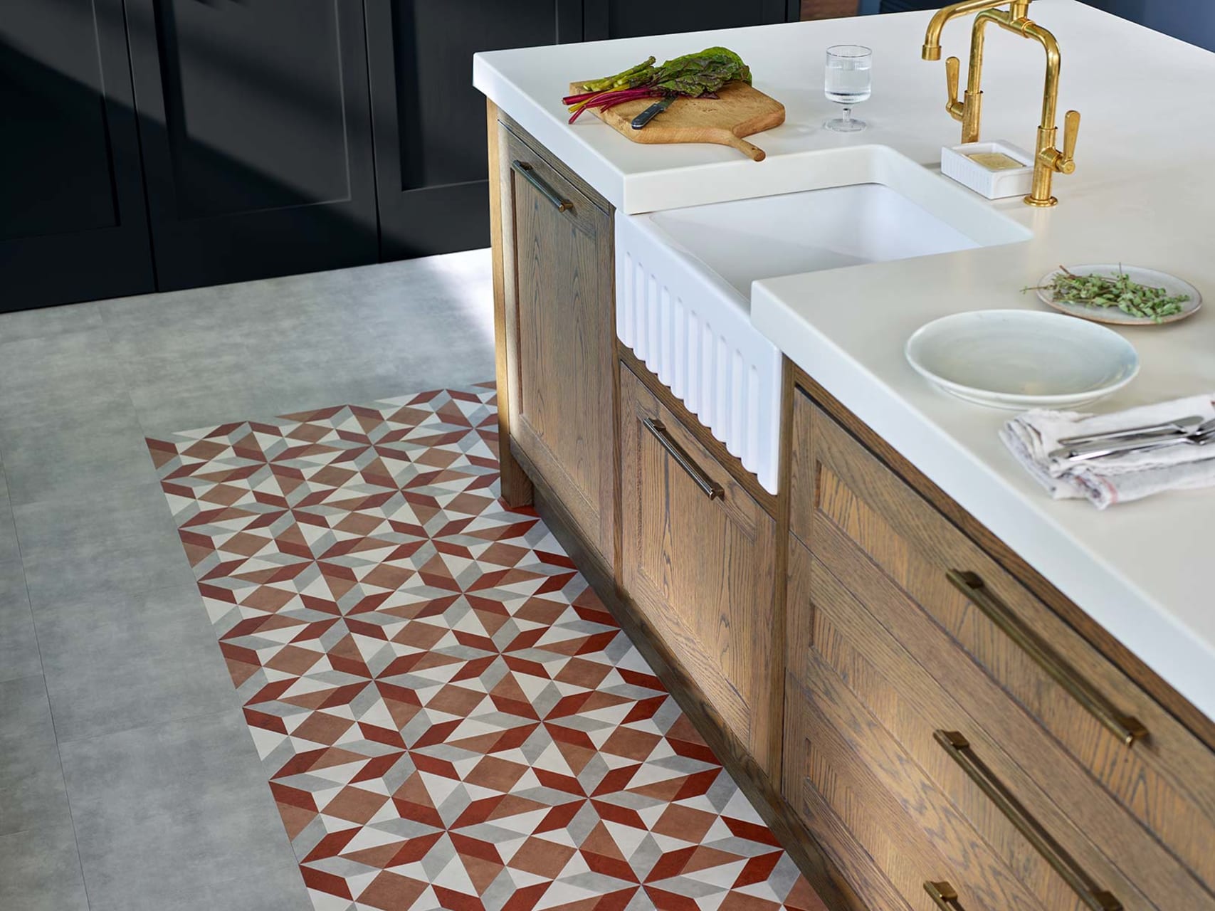Victorian Star Edison | DC494 | Victorian style floor tiles for